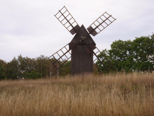 Windmills of Öland Island.